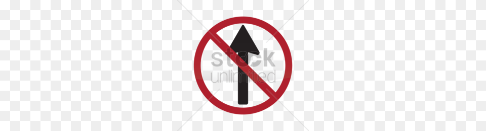 Download No Straight Ahead Sign Clipart Traffic Sign Signage, Symbol, Road Sign, Dynamite, Weapon Png Image