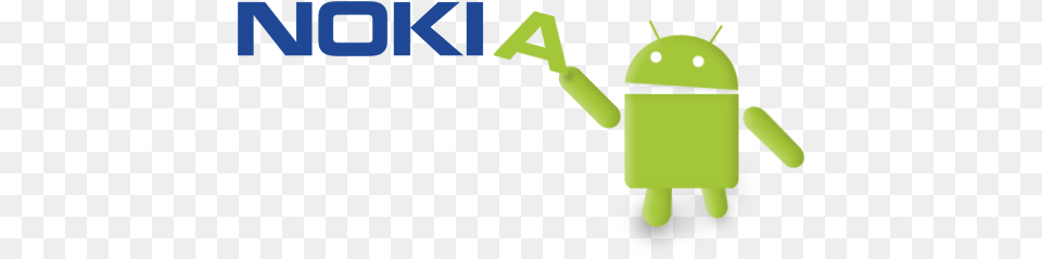 Download Nokia Android Phone Cartoon, Green Png Image