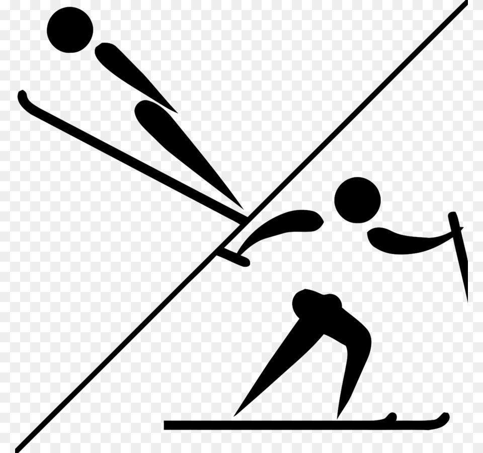 Download Nordic Combined Olympics Clipart Winter Olympic Games, Gray Png Image