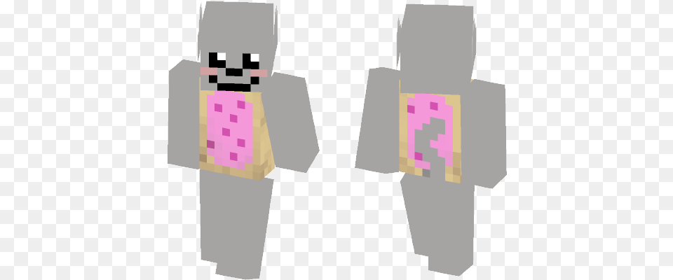 Download Nyan Cat Minecraft Skin For Free Superminecraftskins Minecraft Skin Red Arrow, Text, Bag Png