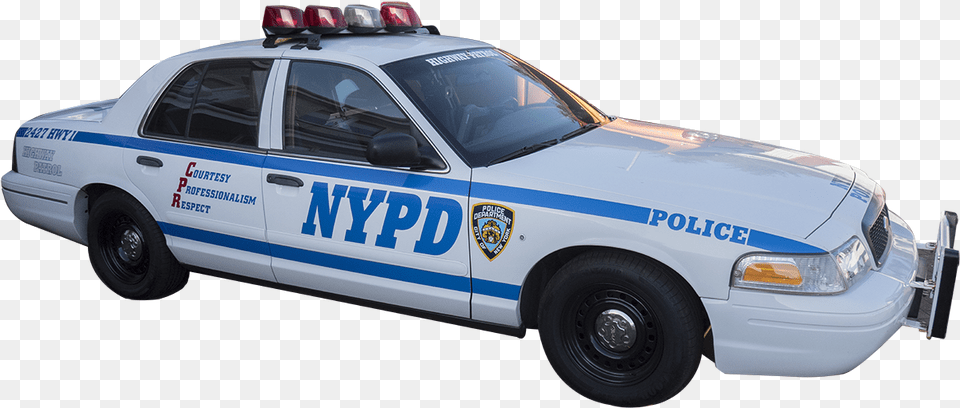 Download Nypd Ford Crown Victoria P71 Nypd Police Car, Transportation, Vehicle, Police Car, Machine Free Transparent Png