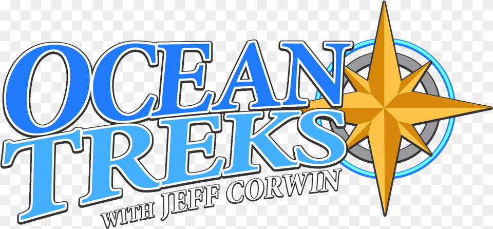 Ocean Treks With Jeff Corwin Logo, Symbol, Star Symbol, Dynamite, Weapon Free Png Download