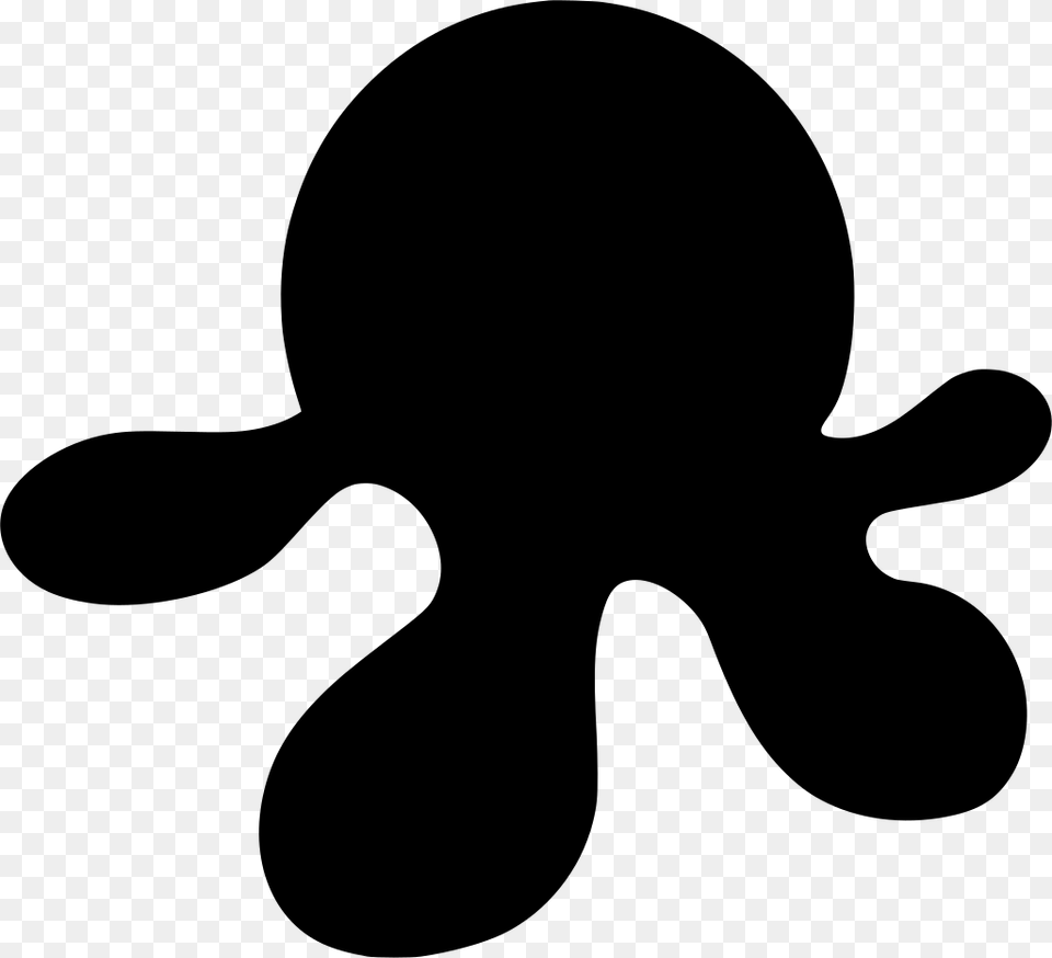 Download Octopus Ink Animated, Gray Png
