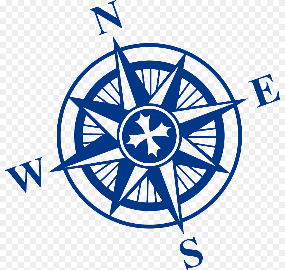 Download Of Compass Rose Icon Clipart, Machine, Wheel Free Png