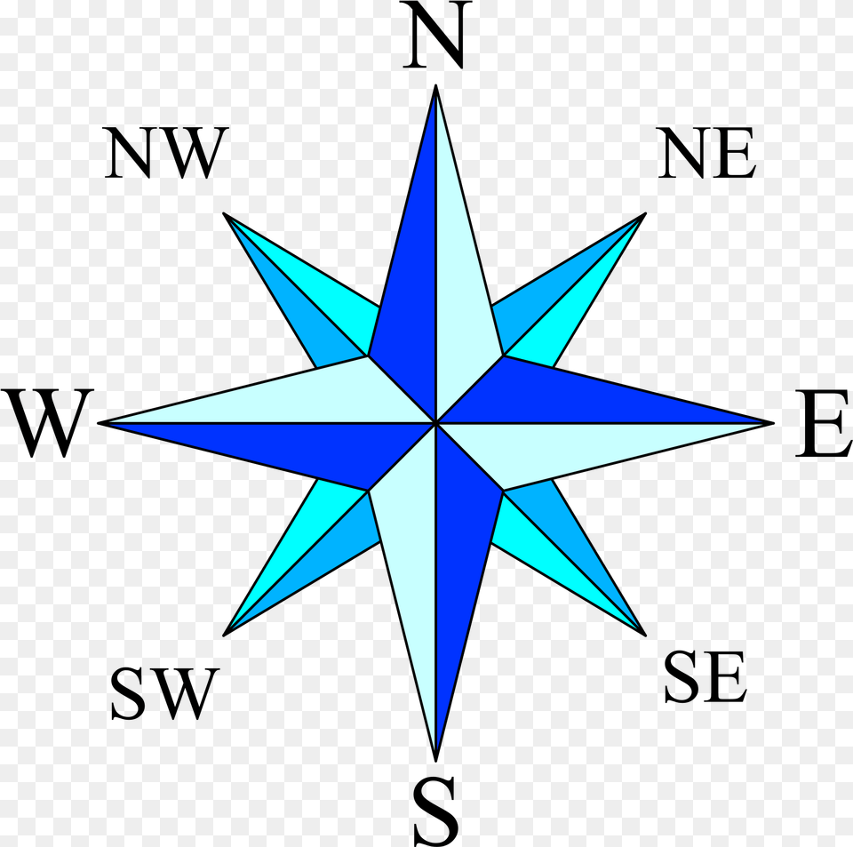 Of Compass Rose Icon Clipart Compass Rose, Star Symbol, Symbol, Rocket, Weapon Free Png Download