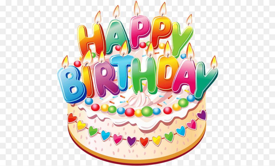 Download Of Happy Birthday Cake Clip Art, Birthday Cake, Cream, Dessert, Food Png