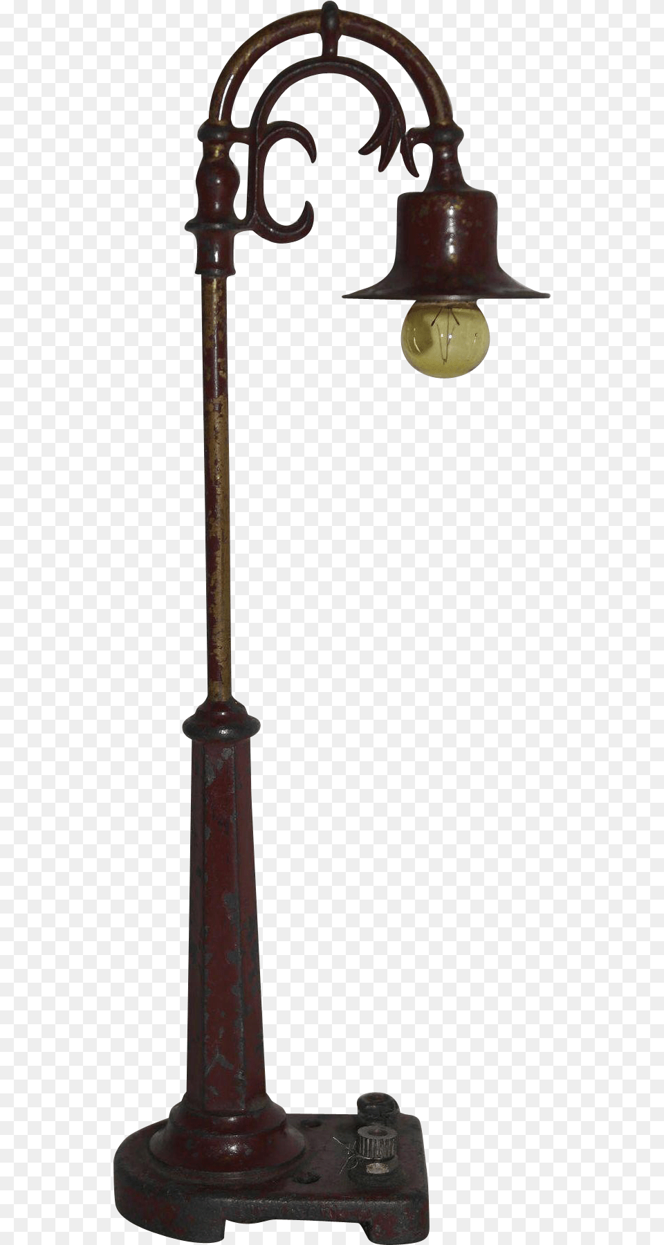 Download Oil Column Light Fixture Lamp Street Lighting Old Street Light Transparent, Lampshade, Mace Club, Weapon Png