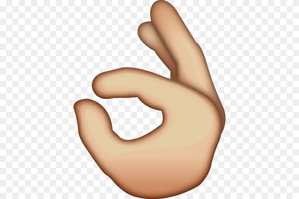 Download Ok Hand Sign Emoji Icon Emoji Island, Body Part, Finger, Person Free Png
