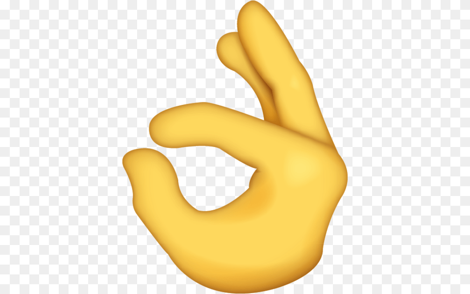 Ok Hand Sign Iphone Emoji Icon In Jpg And Ok Hand Emoji, Clothing, Glove, Body Part, Finger Free Png Download