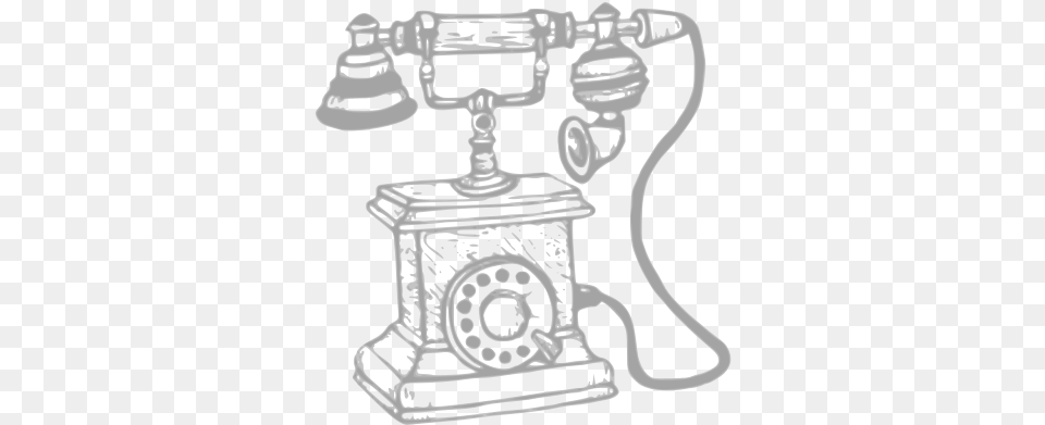 Old Phone Drawing Alexander Graham Bell, Electronics, Dial Telephone, Person Free Png Download
