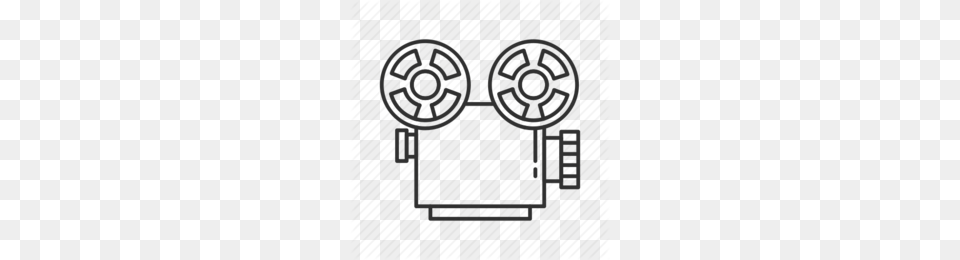 Download Old School Movie Projector Clipart Photographic Film, Text Png