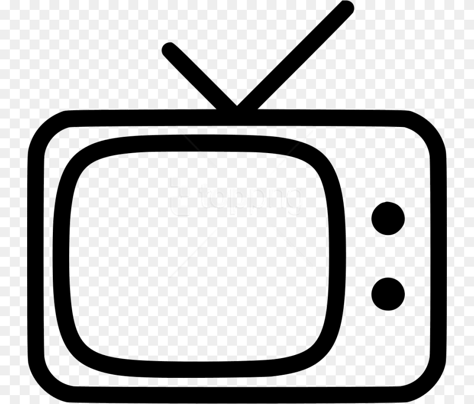 Download Old Television Clipart Photo Tv Icon, Computer Hardware, Electronics, Hardware, Monitor Free Png