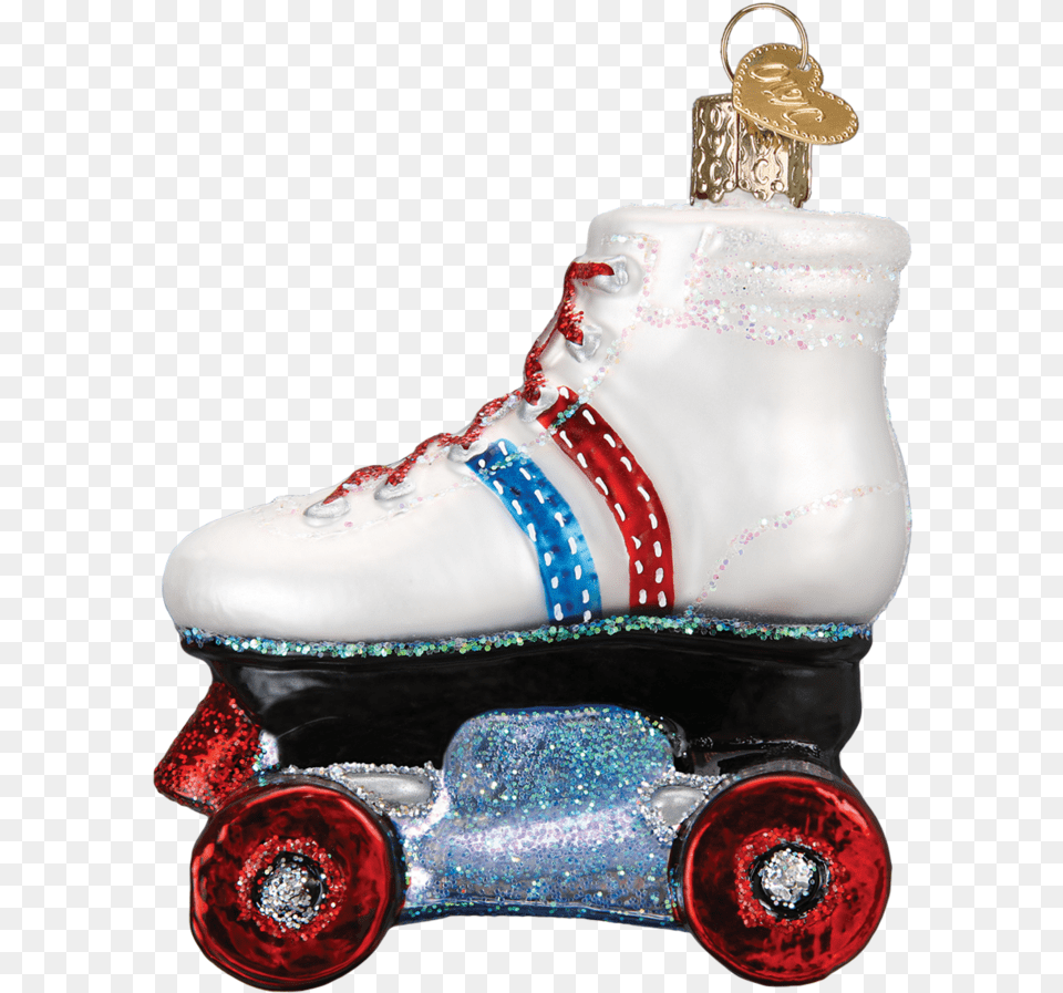 Download Old World Christmas Roller Skate 35 Glass Blown Roller Skates, Clothing, Footwear, Shoe Free Transparent Png