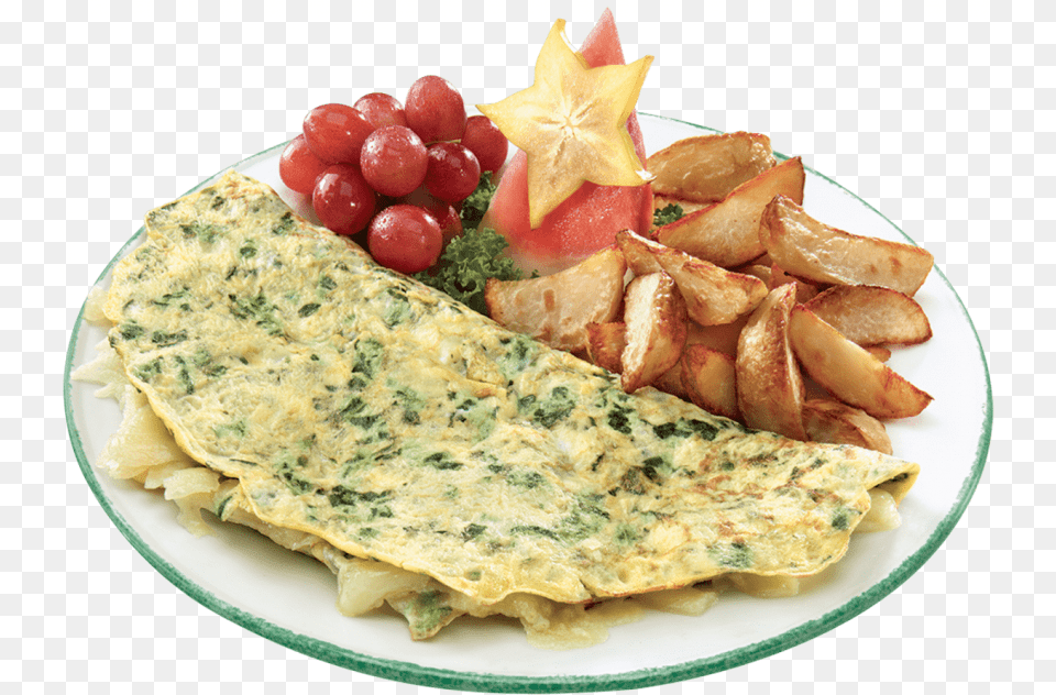 Download Omelette Images Background Cora39s Spinach And Cheddar Omelette, Food, Plate, Egg, Burger Png Image