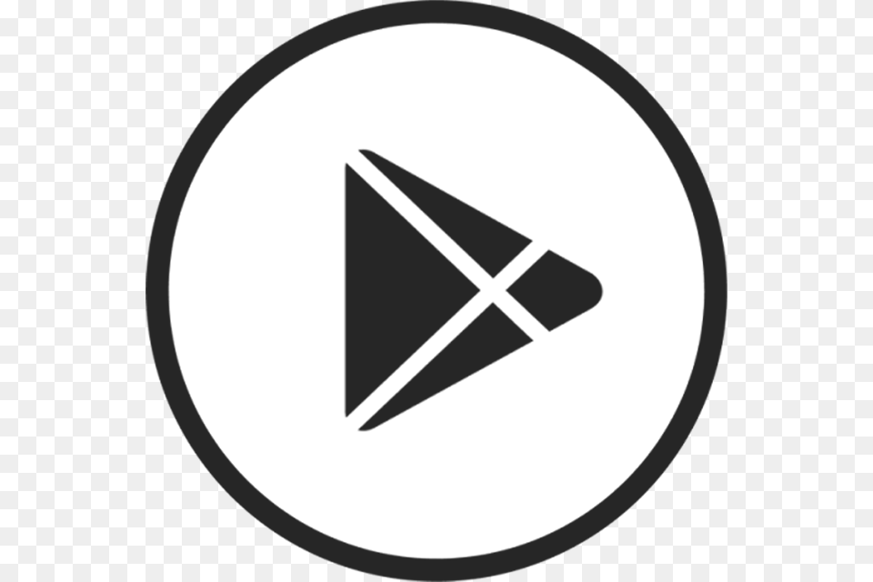 Download On Itunes Download Increst On Google Play Vector Google Play Icon, Triangle Png Image