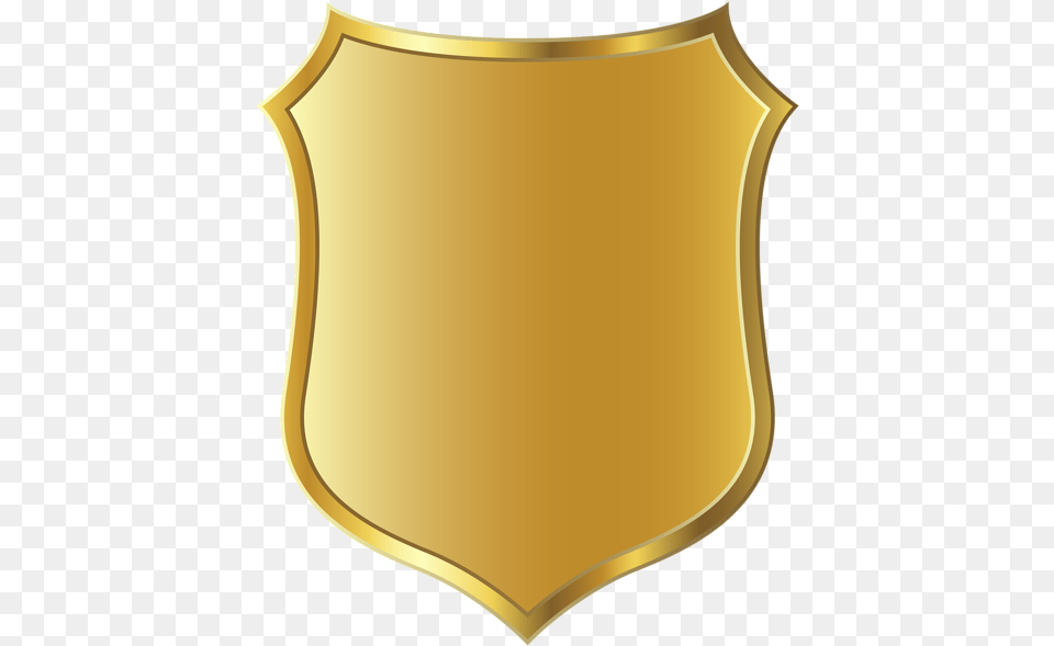 Download On Mbtskoudsalg Gold Template Picture Badge Police Blank, Armor, Shield, Disk Png Image