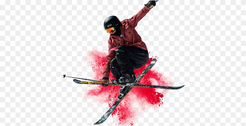 Download Oneday Ski Snowboard Package Skiing Freestyle, Boy, Person, Outdoors, Nature Png