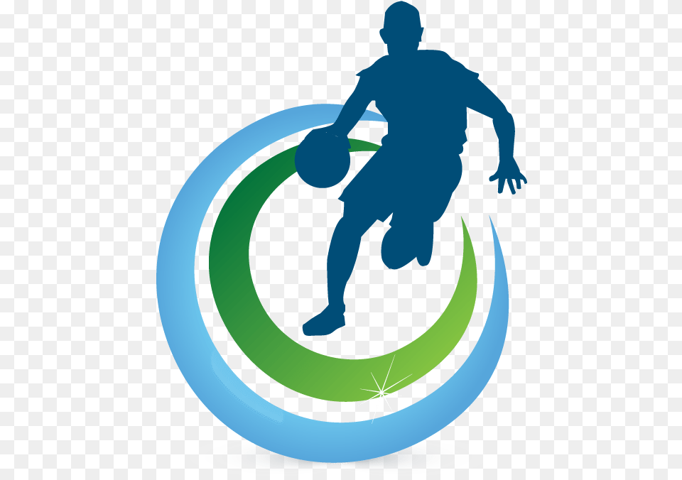 Download Online Free Design Basketball Player Dribbling Transparent Basketball Player Silhouette, Sphere, Adult, Male, Man Png Image