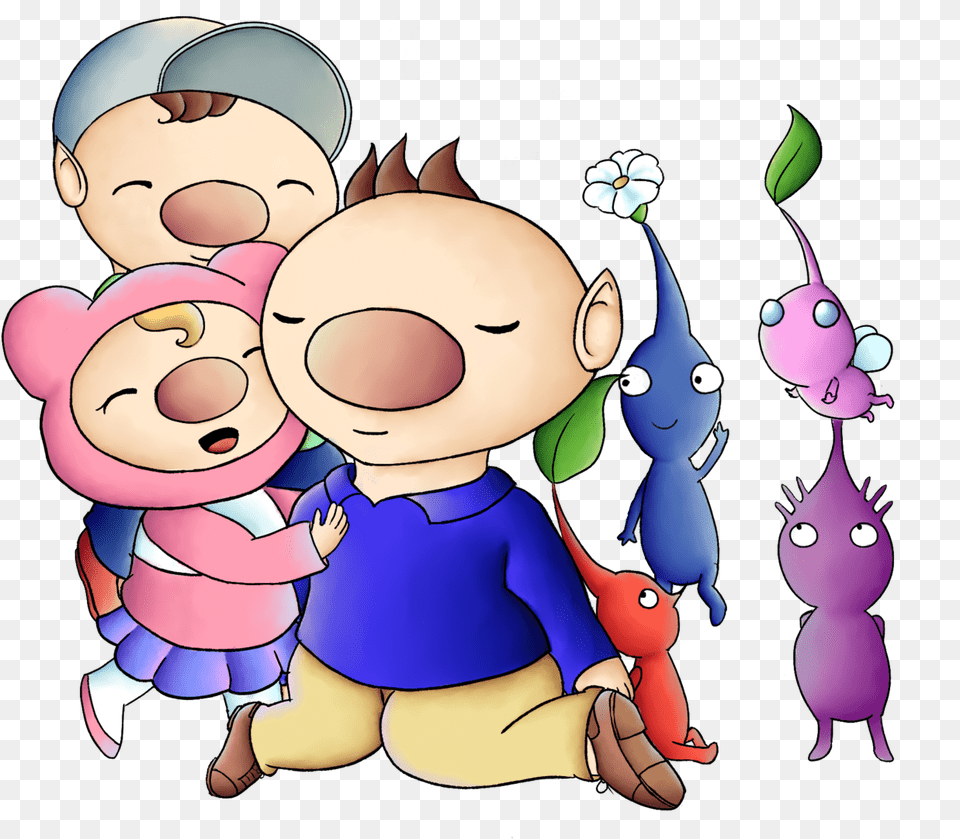 Download Oof I Recently Played The Pikmin, Baby, Person, Face, Head Free Transparent Png