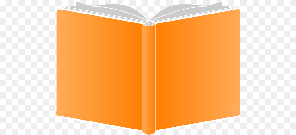 Download Open Book Cover With No Background Orange Open Book Clipart, Person, Publication, Reading Png Image