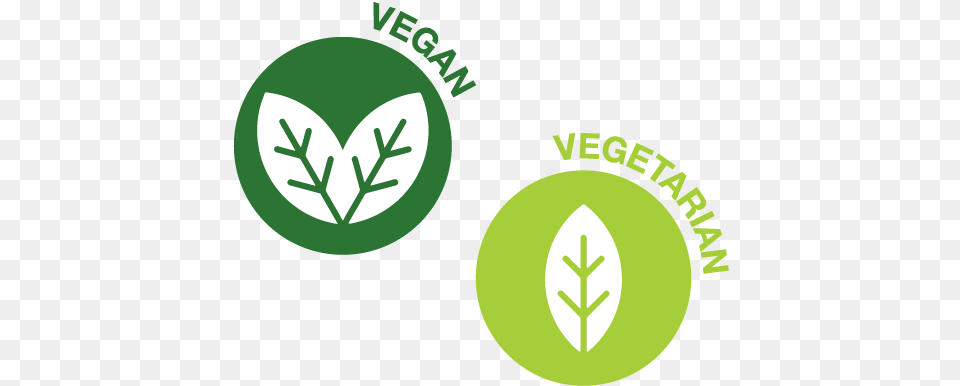 Download Options Vegan And Vegetarian Symbols, Green, Leaf, Plant, Vegetation Free Transparent Png