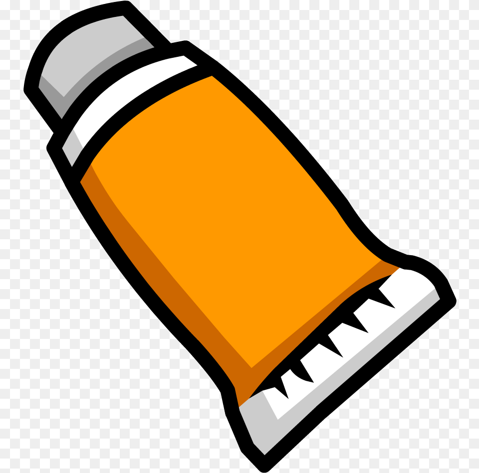 Download Orange Face Paint Icon Empty Pink Paint Icon Vertical, Brush, Device, Tool Png