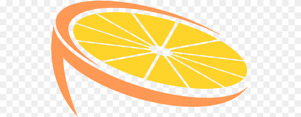 Download Orange Fruit Icon Logo Orange Fruit Logo Circle, Citrus Fruit, Food, Plant, Produce Png Image