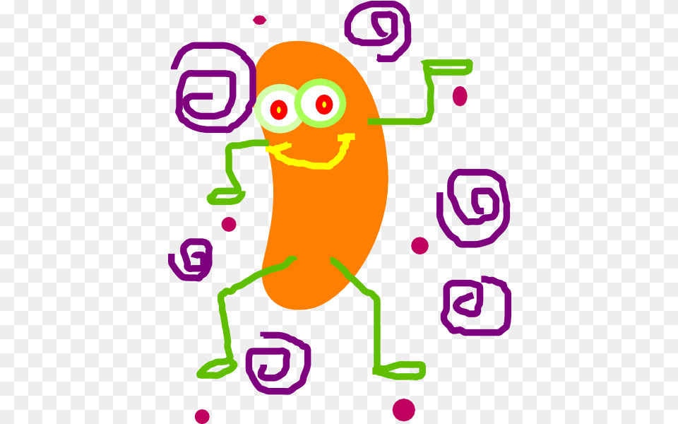 Orange Jelly Bean Clip Art Jelly Beans Gifs Dancing Jelly Bean Free Png Download