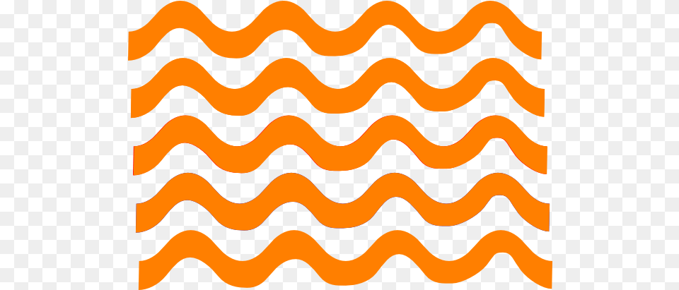 Orange Line Clipart Cute Laptop Sleeves Image Orange Wavy Line Clipart, Pattern, Texture, Home Decor, Animal Free Png Download