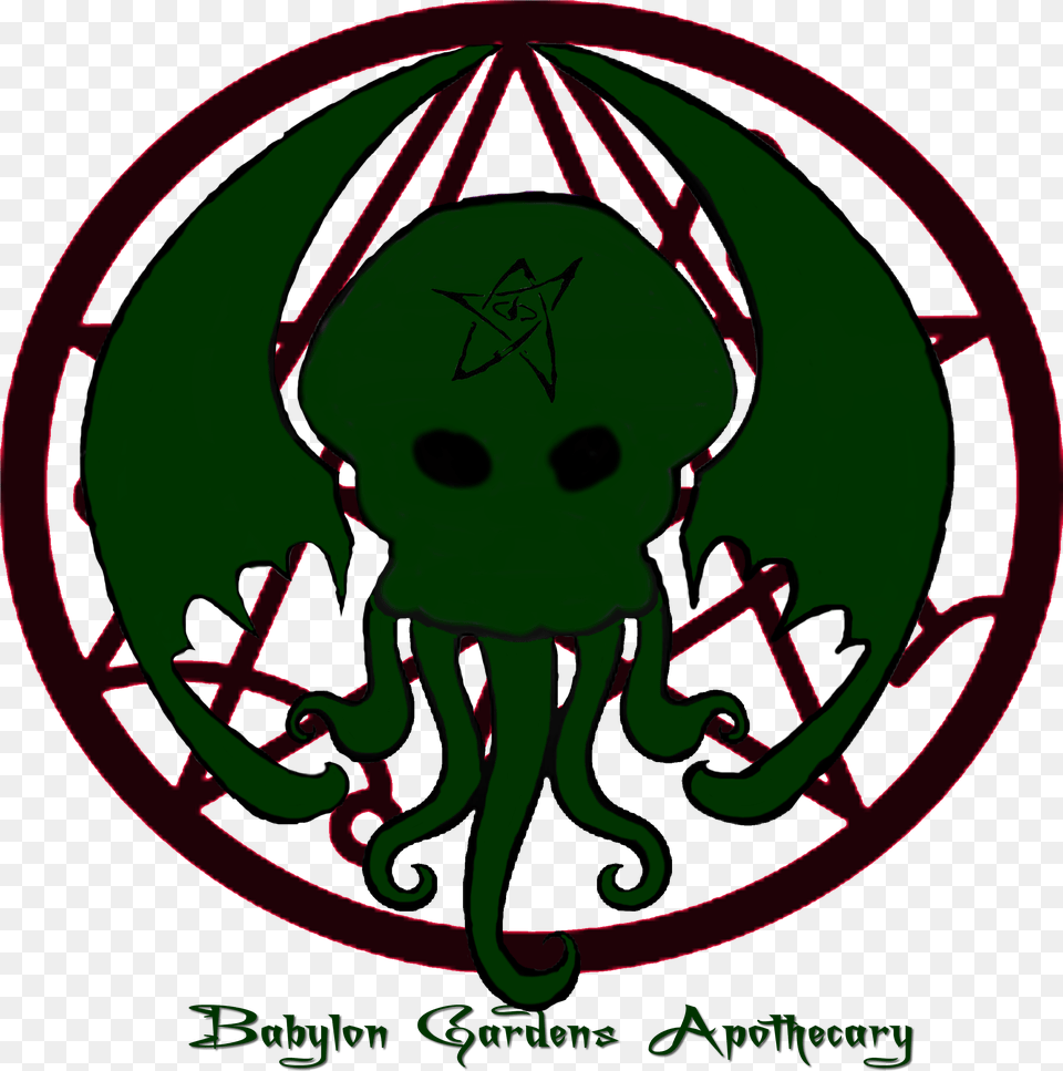 Download Our Cthulhu Meets Background Emblem, Face, Head, Person Png Image