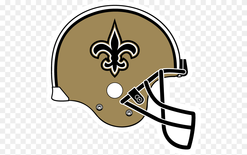 Our Culture New Orleans Saints Clipart, American Football, Football, Football Helmet, Helmet Free Png Download