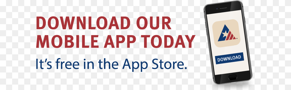 Download Our Mobile App Today Bank Of American Fork, Electronics, Mobile Phone, Phone Free Transparent Png