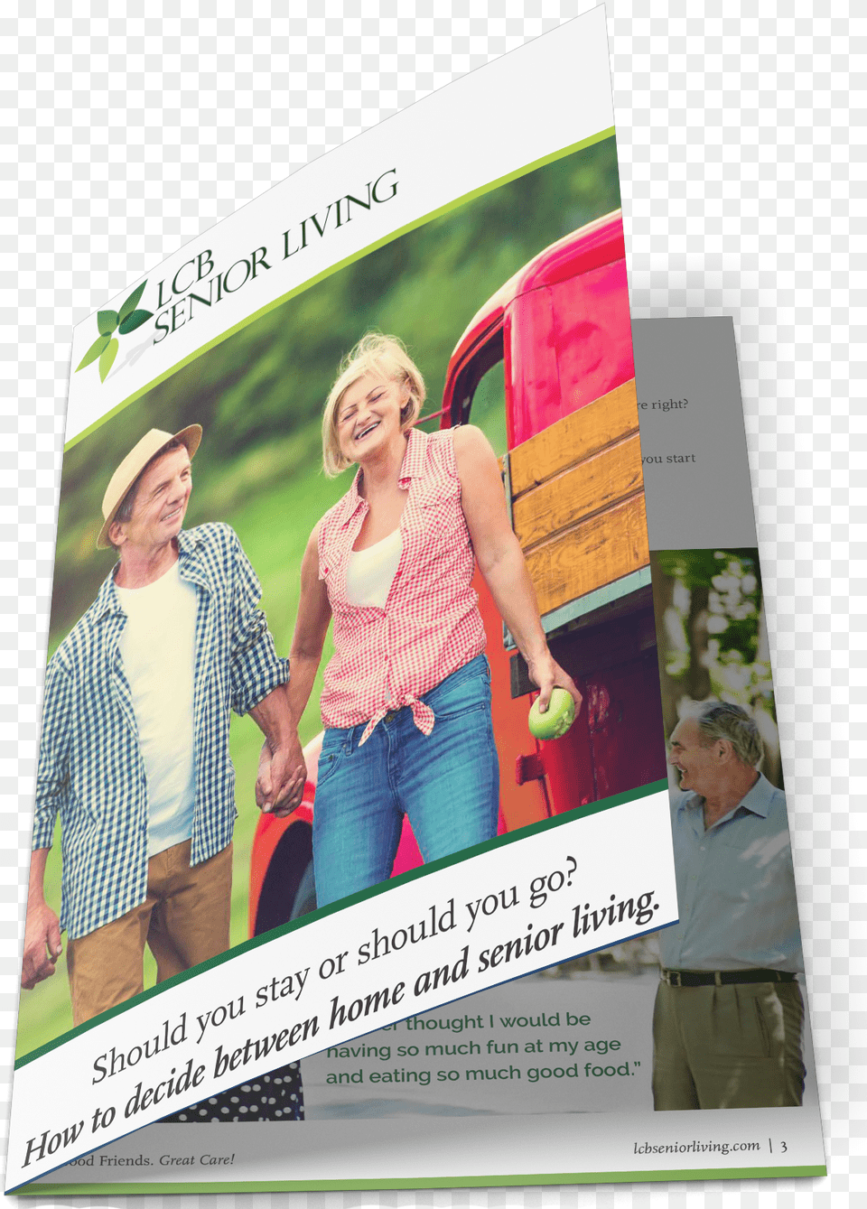 Download Our Senior Living Guide Flyer, Advertisement, Poster, Adult, Person Free Png