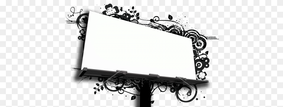 Download Outdoor Billboard File For Outdoor, Advertisement, Electronics, Projection Screen, Screen Free Transparent Png