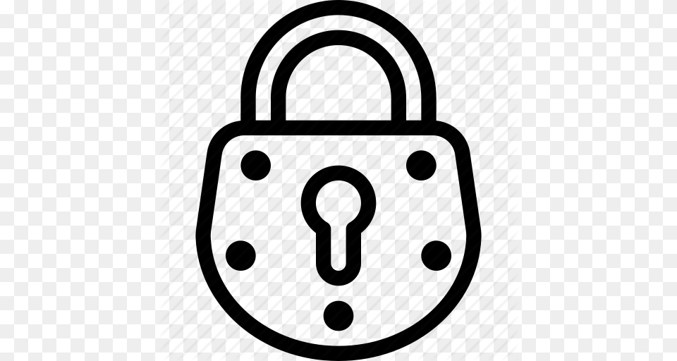 Download Outline Images Of Lock Clipart Lock Clip Art Lock Door, Accessories, Bag, Handbag Free Transparent Png