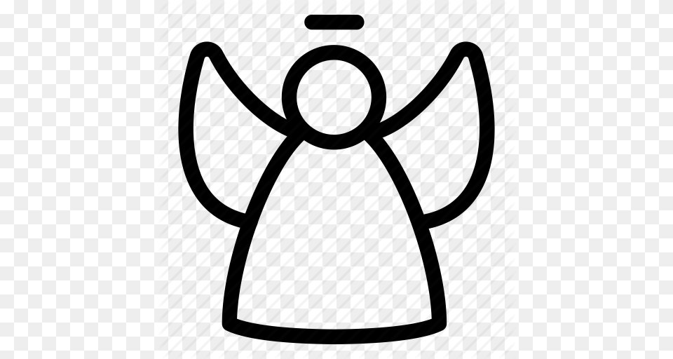 Download Outline Of An Angel Clipart Angel Clip Art Angel, Clothing, Coat, Formal Wear Free Png