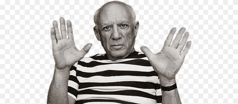 Download Pablo Picasso White Background, Adult, Photography, Person, Man Free Png