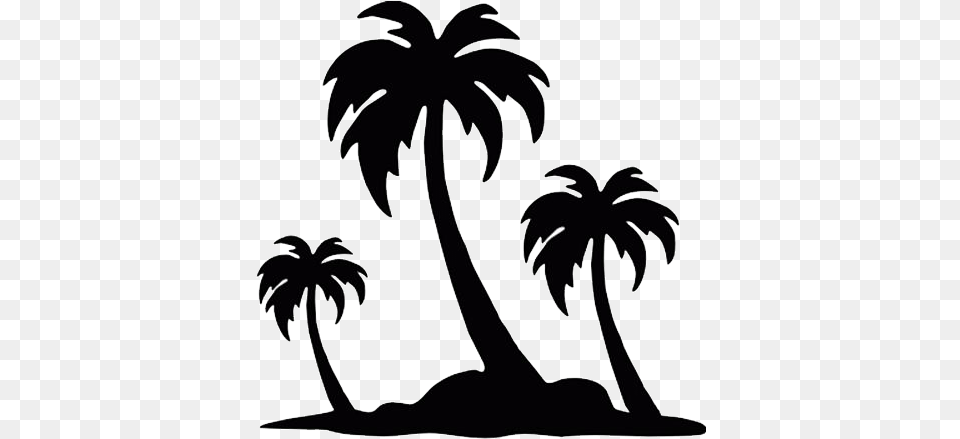 Download Palm Tree Silhouette Drawing, Plant, Palm Tree, Wedding, Adult Free Png