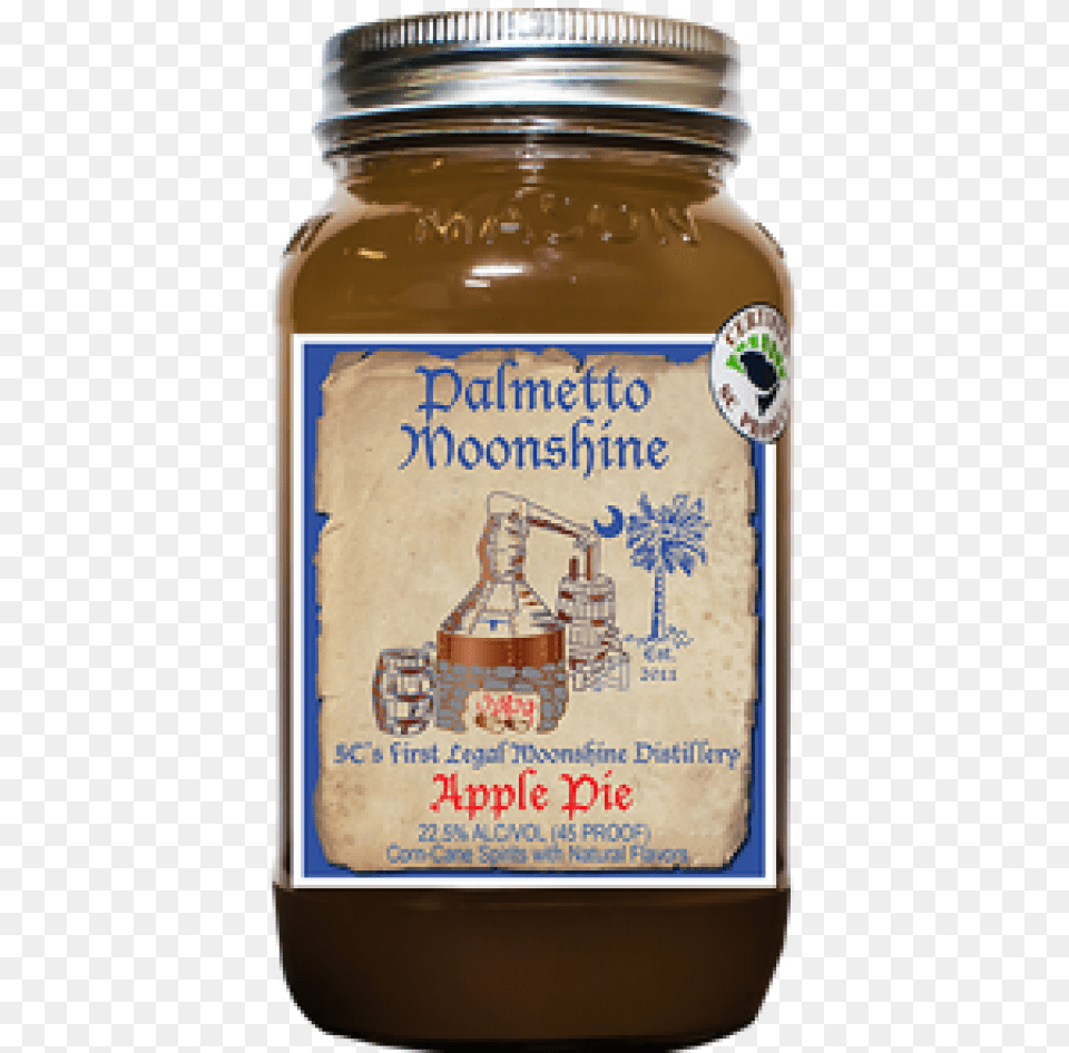 Palmetto Moonshine Image Chocolate Spread, Jar, Food, Honey, Baby Free Png Download