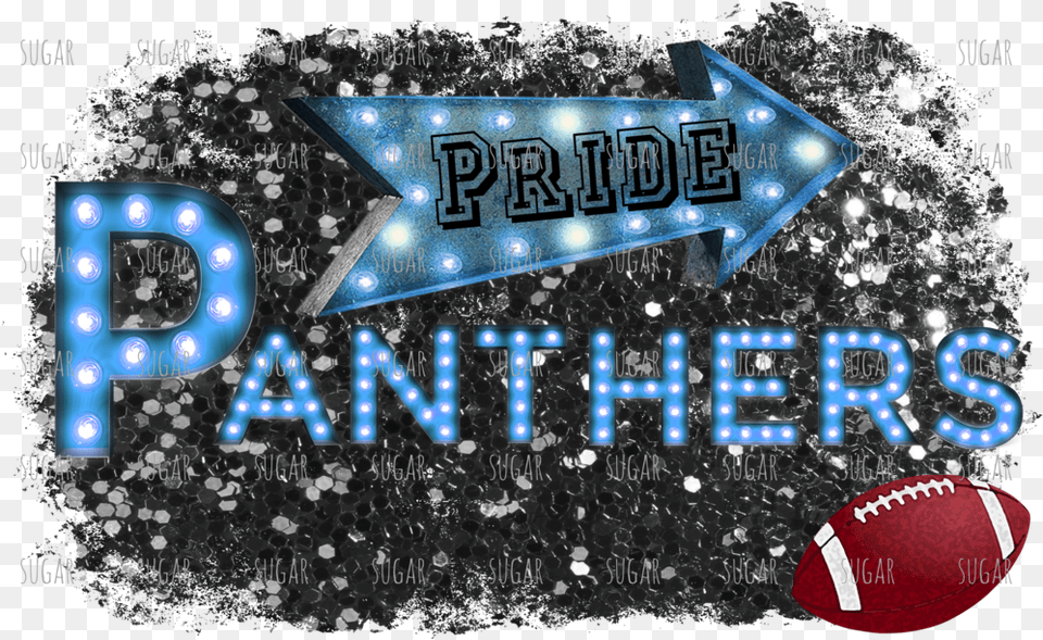 Panthers Pride Marquee Moderner Karminroter Roter For American Football, Ball, Rugby, Rugby Ball, Sport Free Png Download