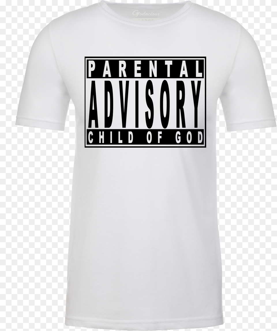 Download Parental Advisory Full Size Image Pngkit Parental Advisory, Clothing, Shirt, T-shirt Free Transparent Png