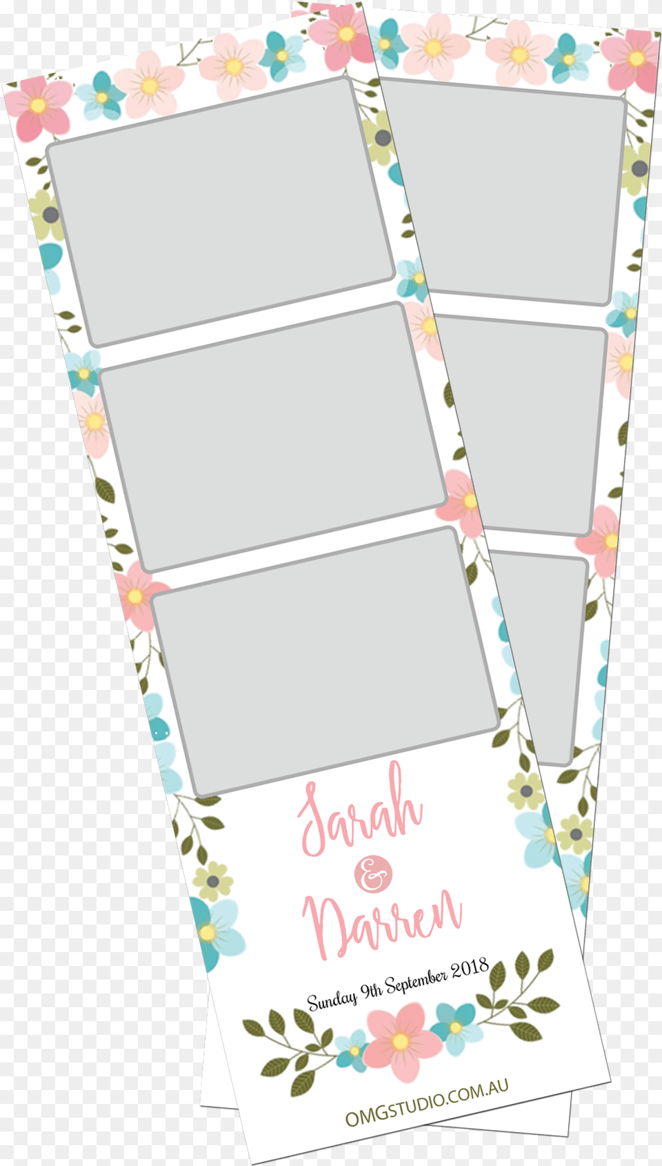 Download Pastel Flowers Photobooth Print Paper Full Size Screenshot, Advertisement, Poster, White Board, Text Free Transparent Png