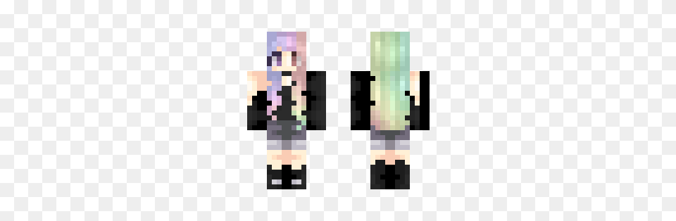 Download Pastel Goth Girl Minecraft Skin For Free Superminecraftskins Png Image