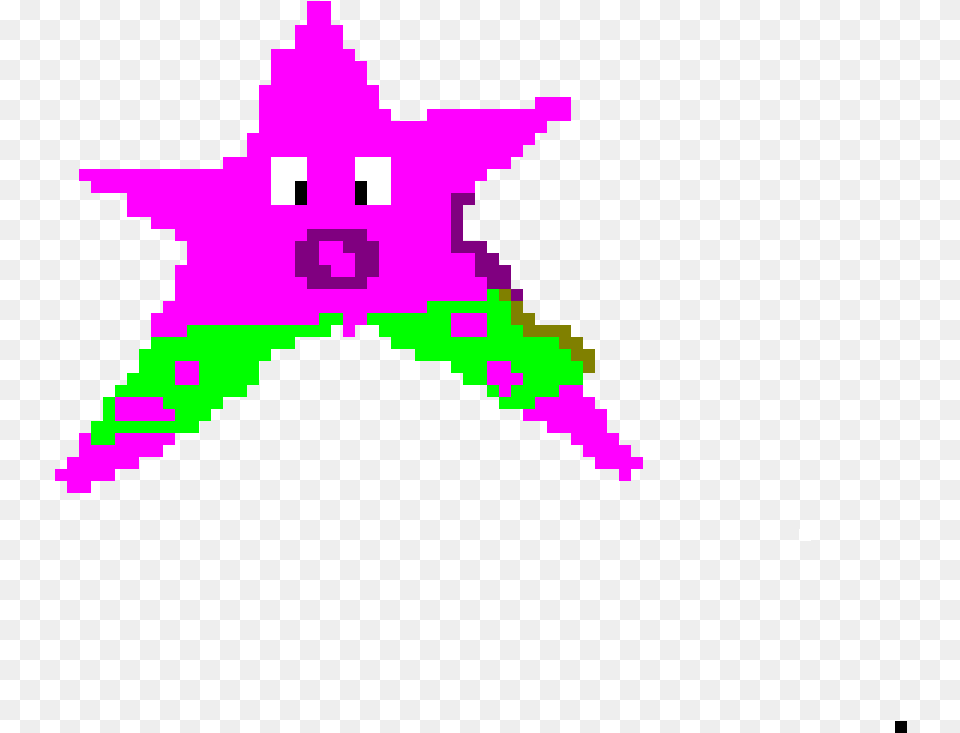 Download Patrick Star Image With No Clip Art, Purple, Star Symbol, Symbol Free Transparent Png