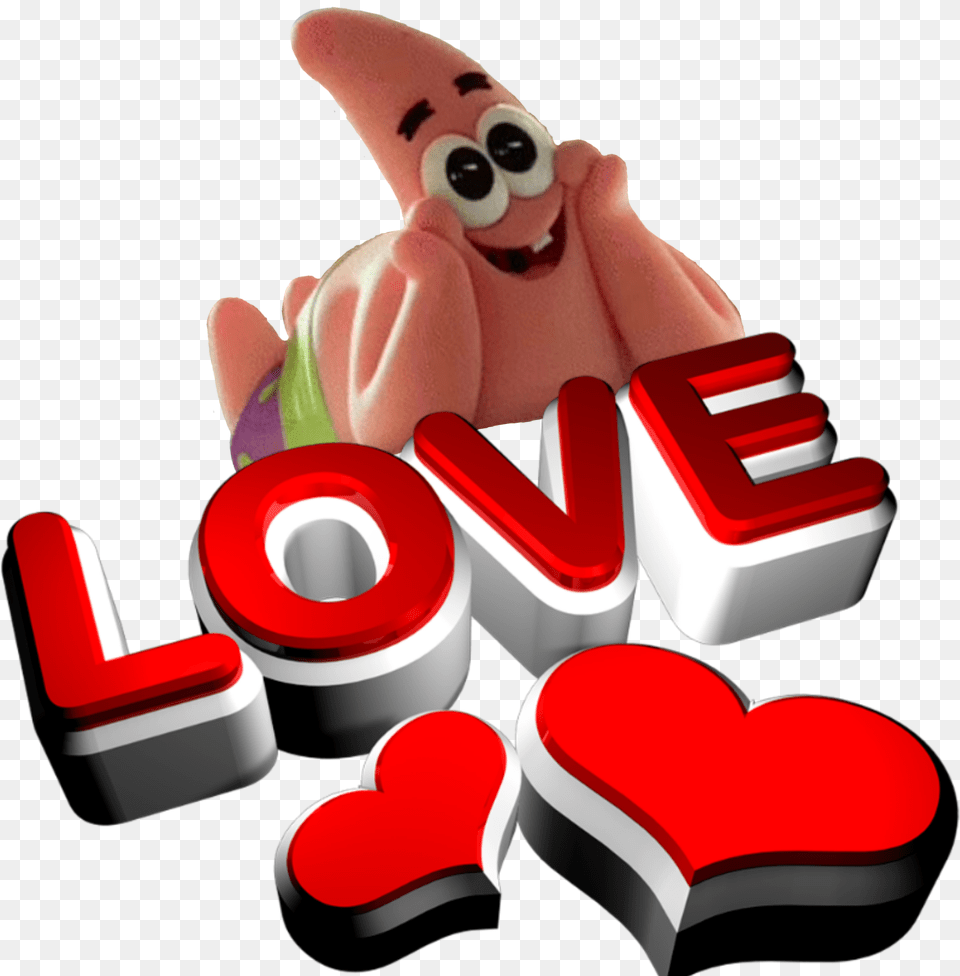 Patrick Star Spongebob Boboesponja Amor Love Paixo Love Cartoon Pictures Spongebob, Body Part, Finger, Hand, Person Free Png Download
