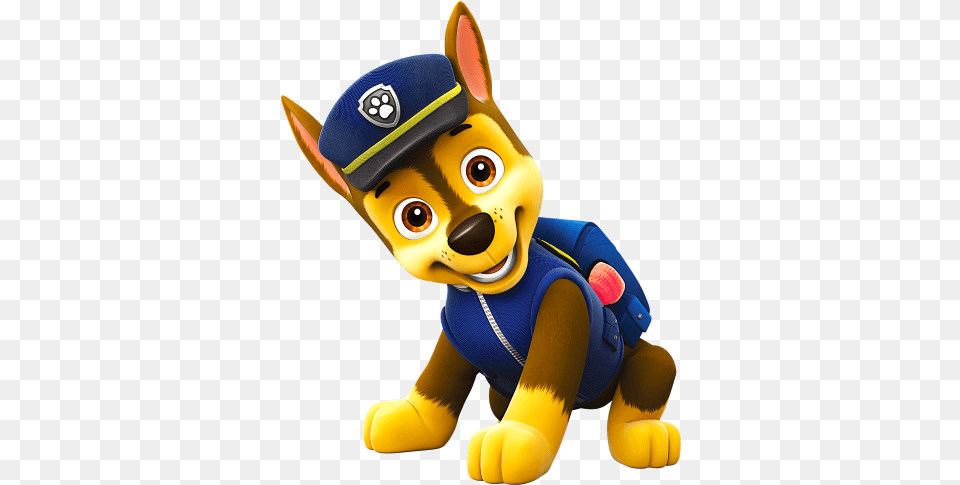 Paw Patrol Image And Clipart Patrol Chase, Plush, Toy Free Png Download