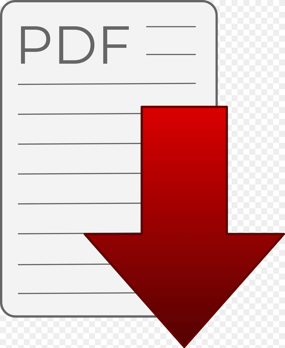 Download Pdf Clipart, Page, Text, Mailbox Png