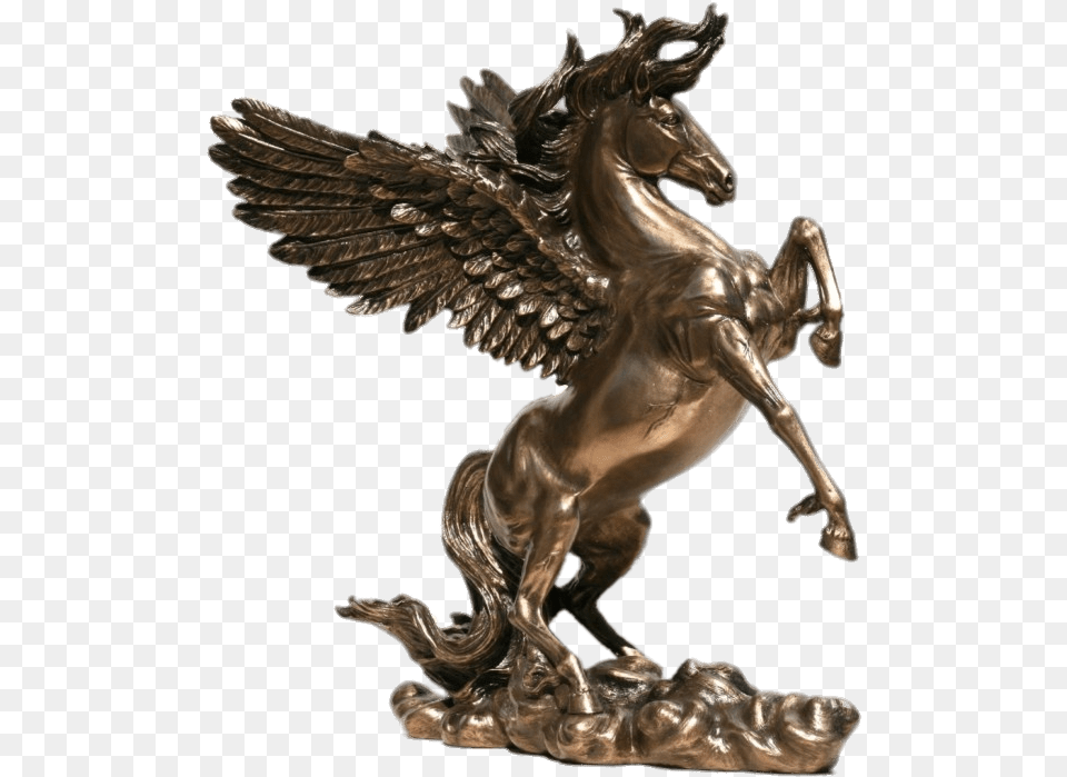 Download Pegasus, Bronze, Animal, Horse, Mammal Png