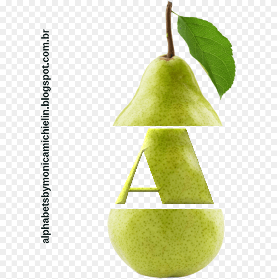 Download Pera Alfabeto Pear Alphabet Facebook Pear, Food, Fruit, Plant, Produce Png