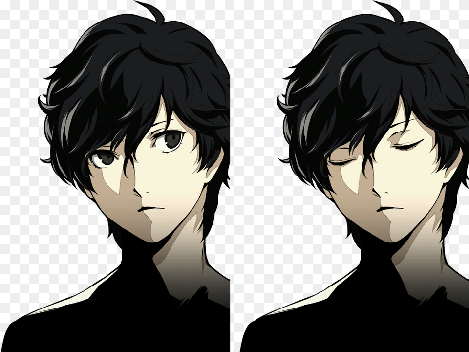 Download Persona 5 Protagonist Akira Protagonist Persona 5 Akira, Publication, Book, Comics, Adult Png